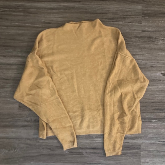 Free People Break Away High Neck Pullover - Desert Sand - size M - Picture 4 of 7